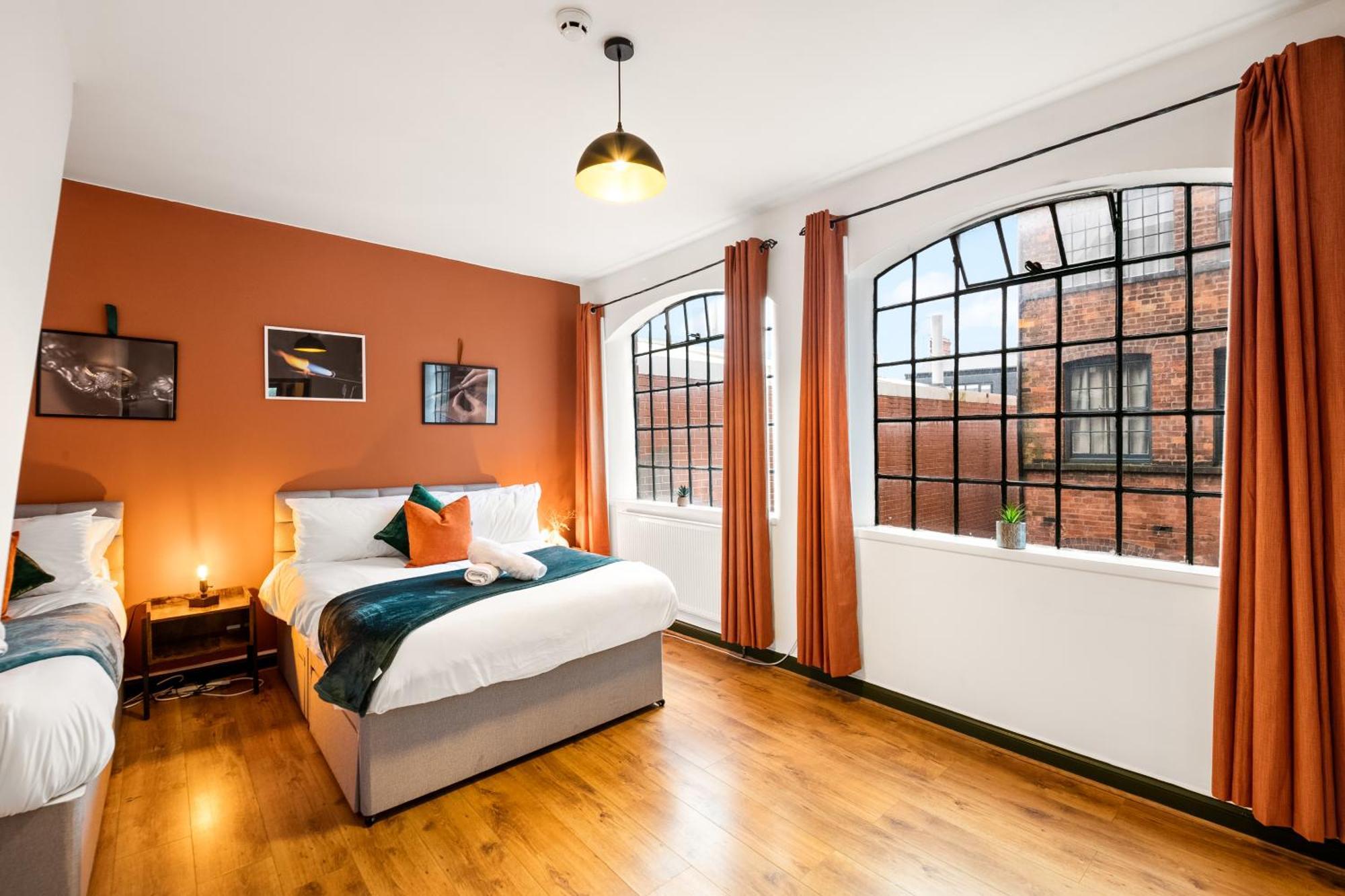 Spacious Birmingham City Apartment Экстерьер фото